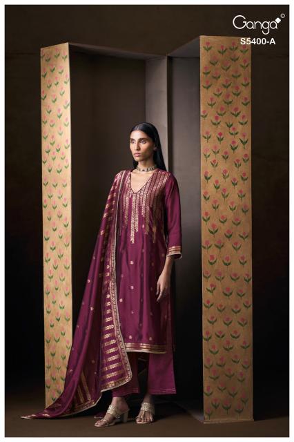 Ganga saviya 5400 wholesale dress materials chennai tamil nadu